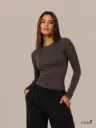 Long Sleeve sculpt Top